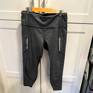 Athleta Rainier Unbrushed 7/8 Tight